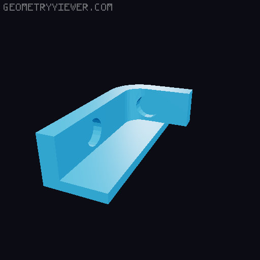 Magnetic Build Plate Corner Guides for Elegoo Neptune 3 Series (and other printers and build plates) 3D model thumbnail