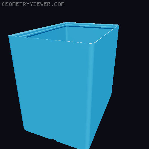Gridfinity cups height 16 (116mm) collection 3D model thumbnail