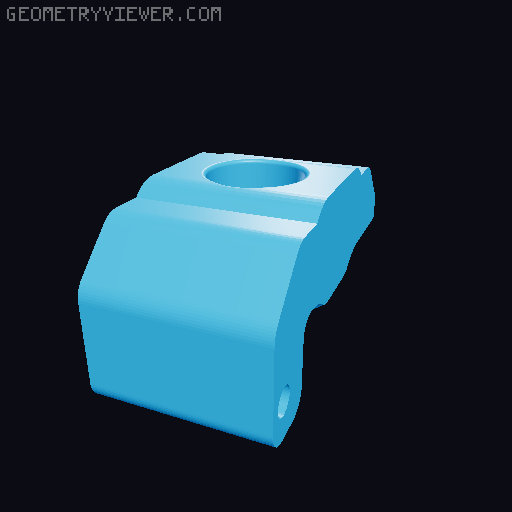 EXPLORER-MK1 3D PRINTED 1:10 RC CHASSIS 3D model thumbnail