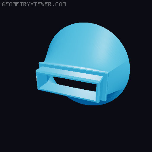 Bambu Lab AMS Dry Box Funnel 3D model thumbnail