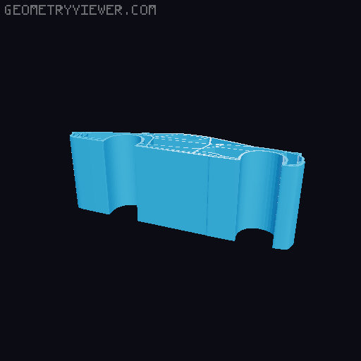 Car silhouettes! different models 3D model thumbnail