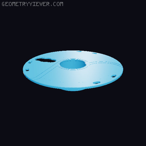 Polymaker Reusable Spool for 25mm RFID Tags 3D model thumbnail