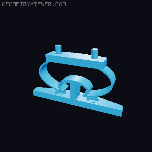 OpenRC F1 Rear Suspension 3D model thumbnail