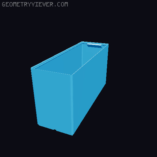 Gridfinity cups height 18 (130mm) collection 3D model thumbnail