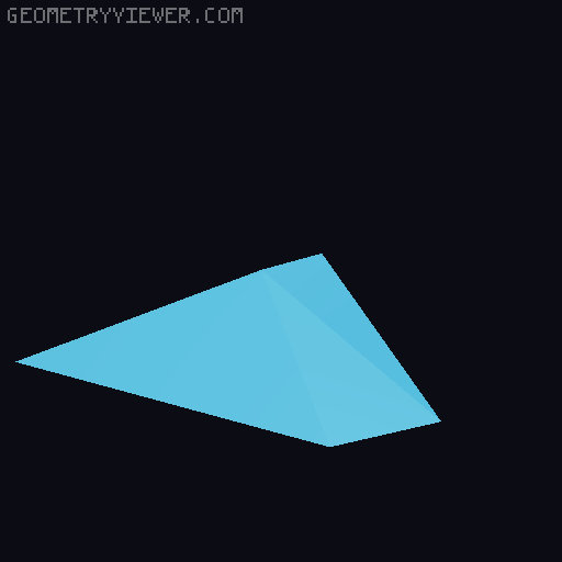 Geometric Unicorn wall art (only for Princess) 3D model thumbnail