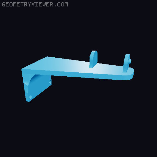 Anycubic Kobra Chain link  3D model thumbnail