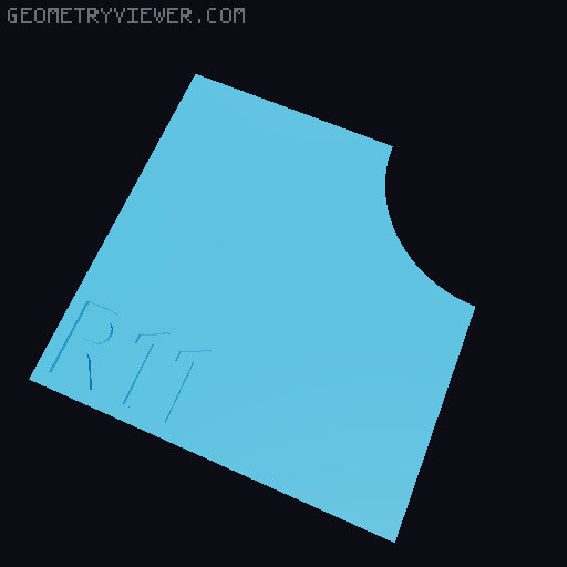 Radius Gauge - Convex & Concave 3D model thumbnail