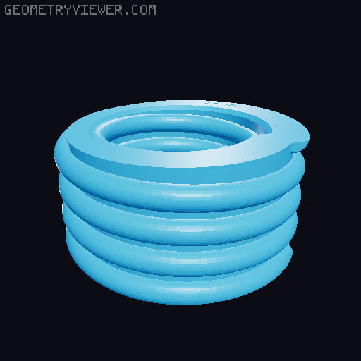 Dust Collector Adapters 3D model thumbnail