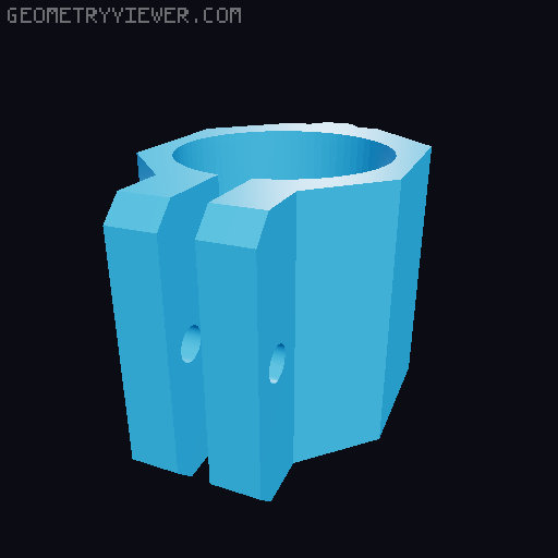 InsertMate - Accurate Heat Insert Guide (parametric) 3D model thumbnail