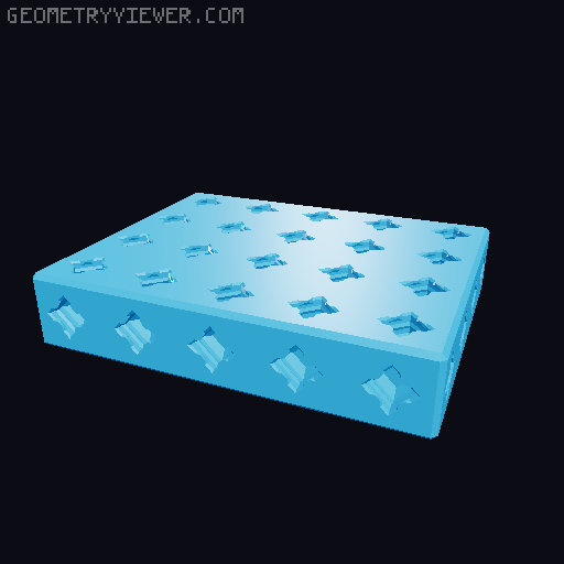 PrintABlok.....longer, wider, diagonaler 3D model thumbnail