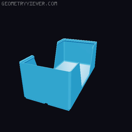 Gridfinity wall cutout collection 3D model thumbnail