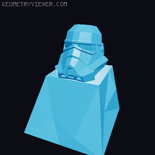 TECLAS ESTILO LOWPOLY 3D model thumbnail