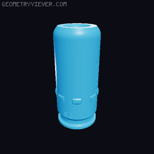 Yeethammer non-ejecting silly shells 3D model thumbnail