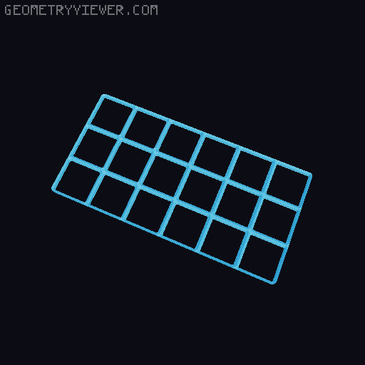 Generated STL Files from Parametric Gridfinity Baseplate 3D model thumbnail