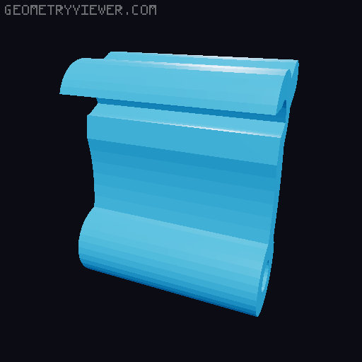 Rugged LTT Bit Storage (61 Bits) 3D model thumbnail