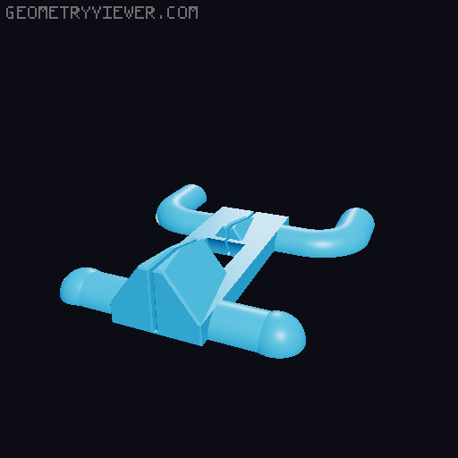 Sy's Peglock - Parametric Pegboard Attachment. 3D model thumbnail