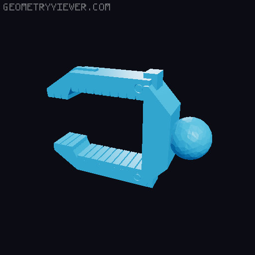 40mm attachments 3D model thumbnail