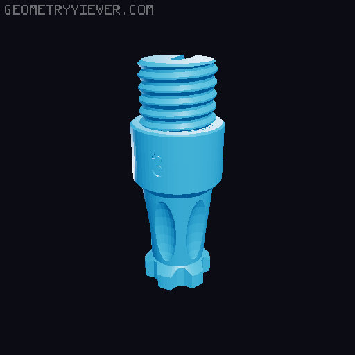 Allen Screwdriver 3D model thumbnail