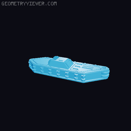 Armatus warhammer-style tank 3D model thumbnail
