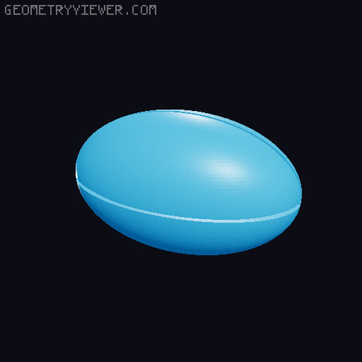 Cricket and Rugby Ball and Ornament 3D model thumbnail