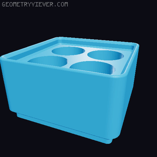 Gridfinity AA Battery 1x1x3 or 2x1x3 3D model thumbnail