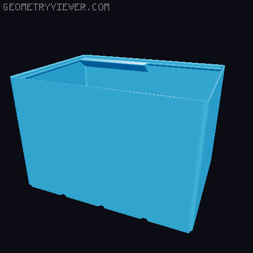 Gridfinity cups height 16 (116mm) collection 3D model thumbnail