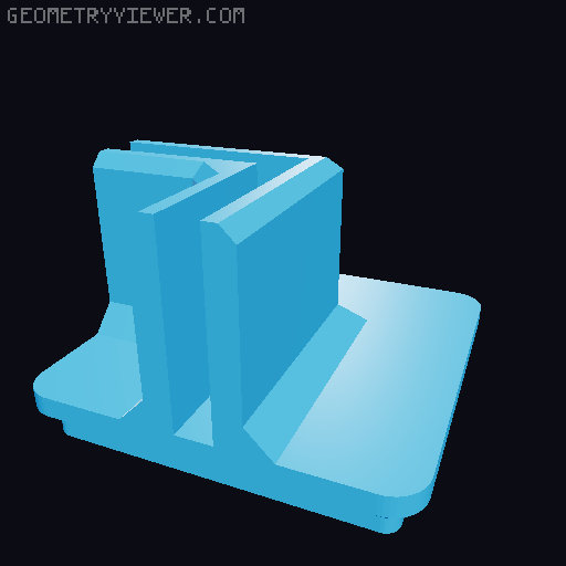 Neogrid: Gridfinity Organization Using Coroplast Lawn Signs 3D model thumbnail