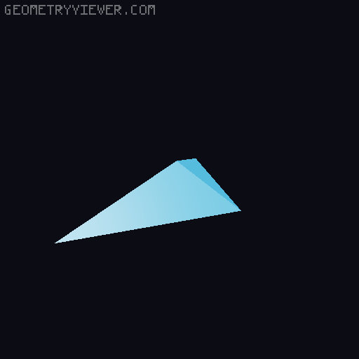 Geometric Unicorn wall art (only for Princess) 3D model thumbnail