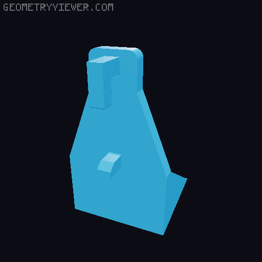 SKADIS Spray Bootle Holder 3D model thumbnail