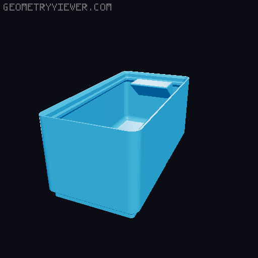 Gridfinity cups height 5 (39mm) collection 3D model thumbnail
