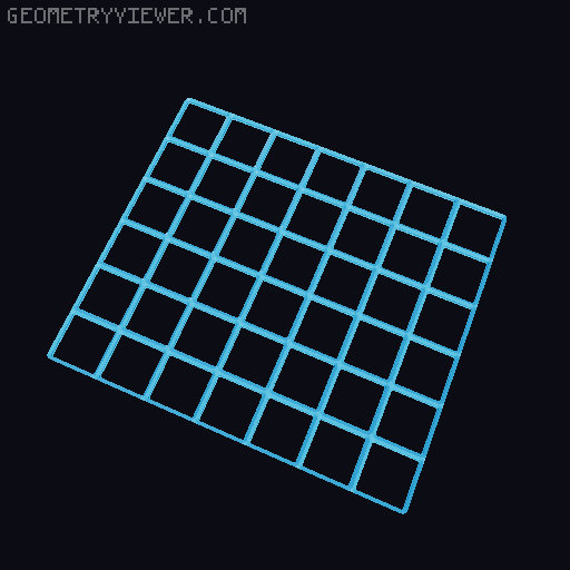 Generated STL Files from Parametric Gridfinity Baseplate 3D model thumbnail