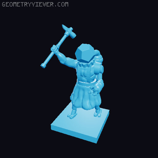 Fantasy - Strange Cultists (enhanced) 3D model thumbnail
