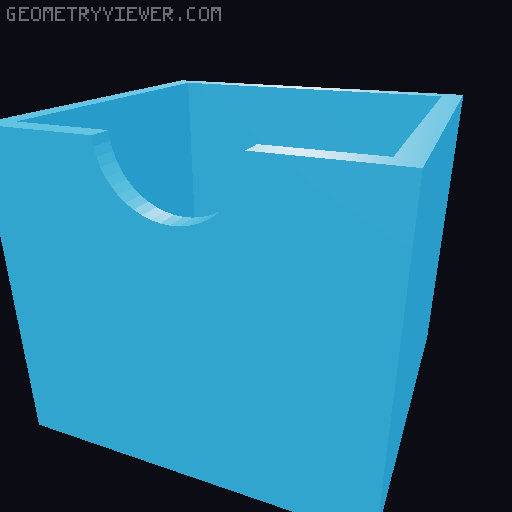 Storage Bin/Shelf 3D model thumbnail