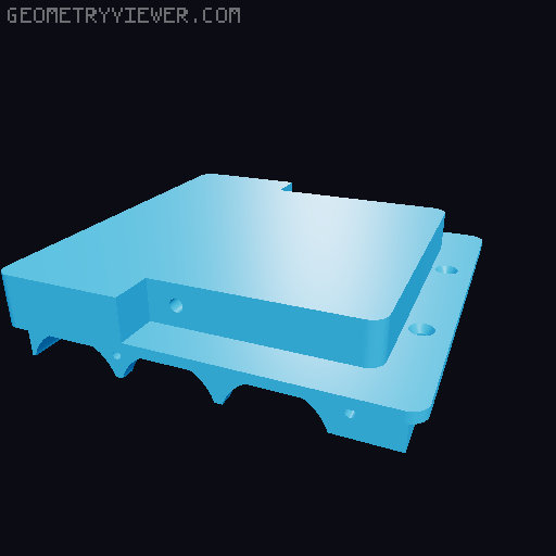 Лампа Летучка  3D model thumbnail