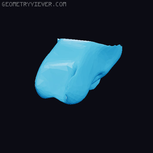 Urban doberman 3D model thumbnail
