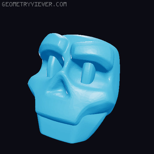 Mini Skeleton - Sculptember Model #8 3D model thumbnail