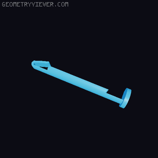handcuffs for MINI 3D model thumbnail