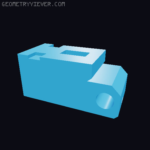 Minecraft Picking Chicken Toy 3D model thumbnail