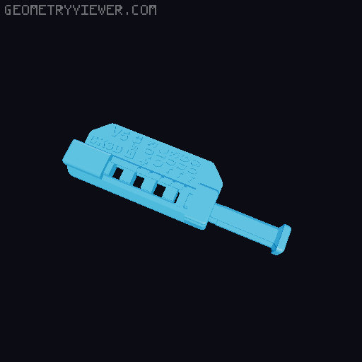 Flexi Flow Calibration Tool V4 By CK3D 3D model thumbnail