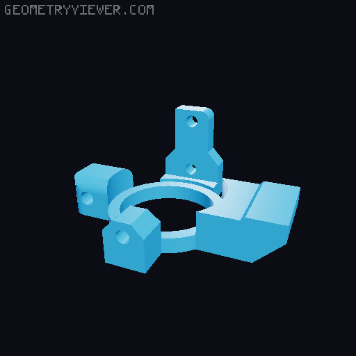 DIY RC Crane 3D model thumbnail