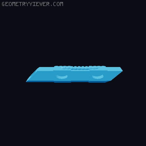 Spaceship 3D model thumbnail