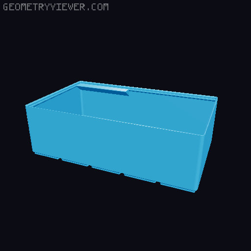 Gridfinity cups height 9 (67mm) collection 3D model thumbnail