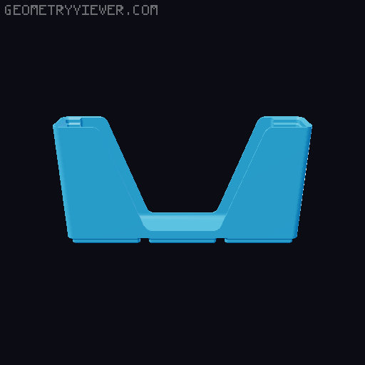 Gridfinity wall cutout collection 3D model thumbnail