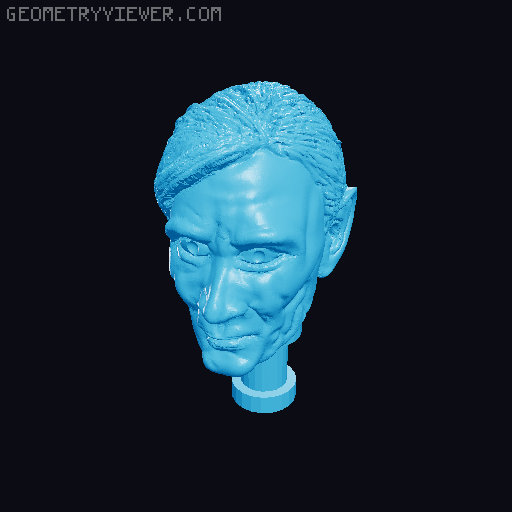 Vadic figure head- Star Trek Picard 3D model thumbnail