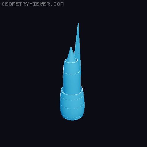 Boeing 747-100 - 1:144 3D model thumbnail