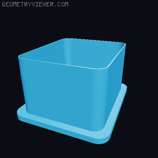 Drywall passthrough. 100x85 3D model thumbnail