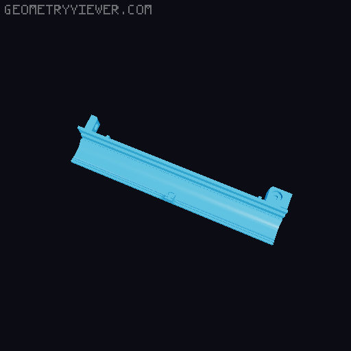LED Frame 2.0 (Multiboard) - Hex Nut Edition - for IKEA SKADIS 3D model thumbnail