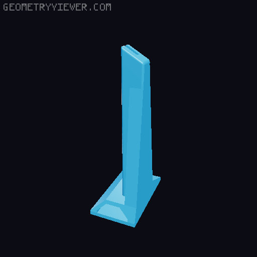 IKEA SKADIS Heavy Duty Clamp Stand 3D model thumbnail