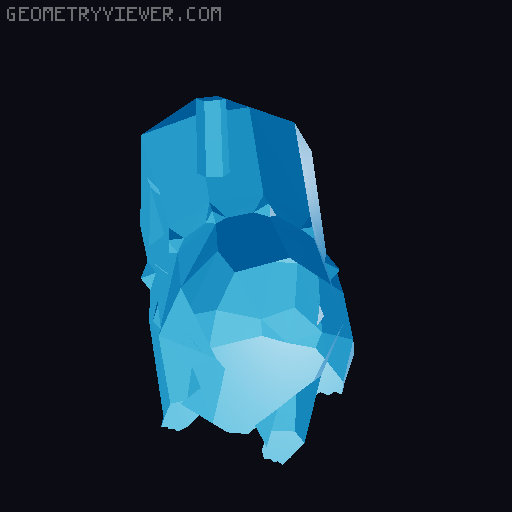 Low-Poly Chikorita 3D model thumbnail