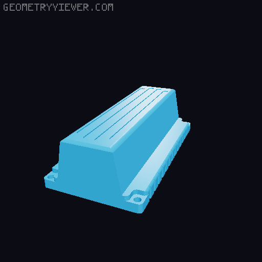 RAK19007/RAK5005 case for Meshtastic 3D model thumbnail